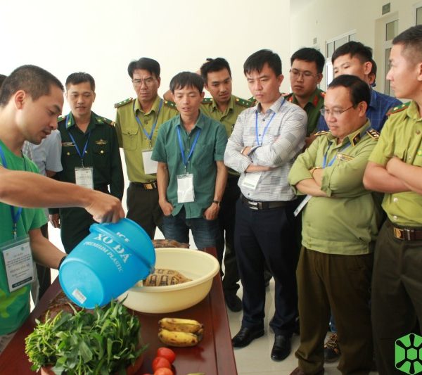 Enforcement training in central Vietna