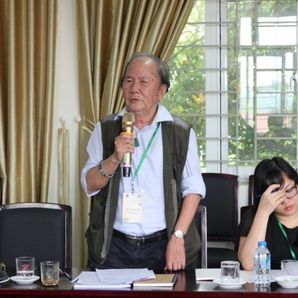 Asso Prof Ha Dinh Duc presenting at rafetus workshop May2019 PGS TS Hà Đình Đức, chuyên gia về rùa