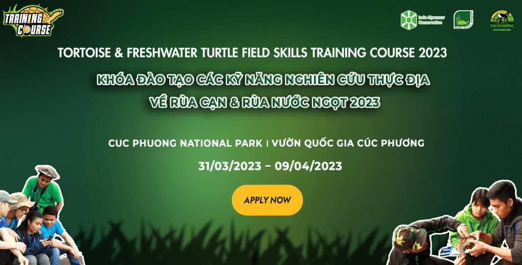 {:en}The 18th Tortoise & Freshwater Turtle Field Skills Training Course{:}{:vi}Khóa Đào Tạo Các Kỹ Năng Nghiên Cứu Thực Địa Về Rùa Cạn Và Rùa Nước Ngọt Lần Thứ 18{:}